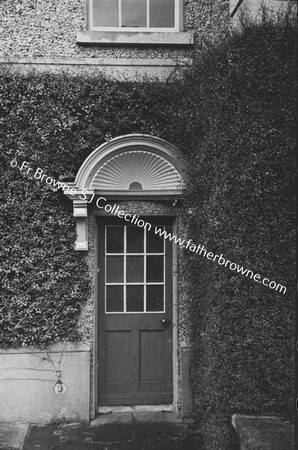 HERBERTSTOWN HOUSE SIDE DOOR